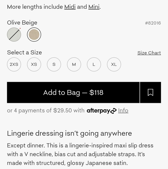 Wilfred Only Maxi Slip Dress - Picture 3 of 9